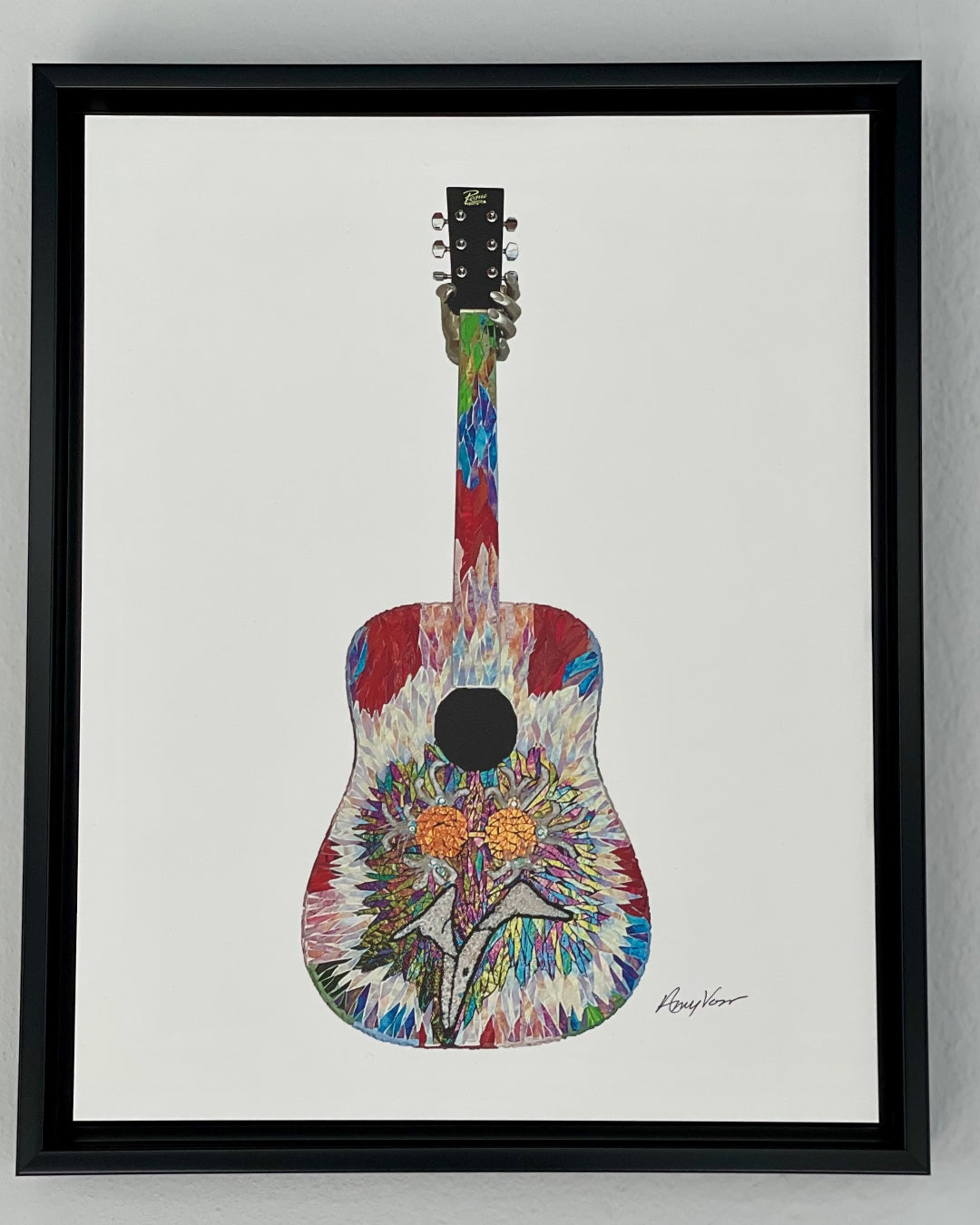 Elton John Print - Framed
