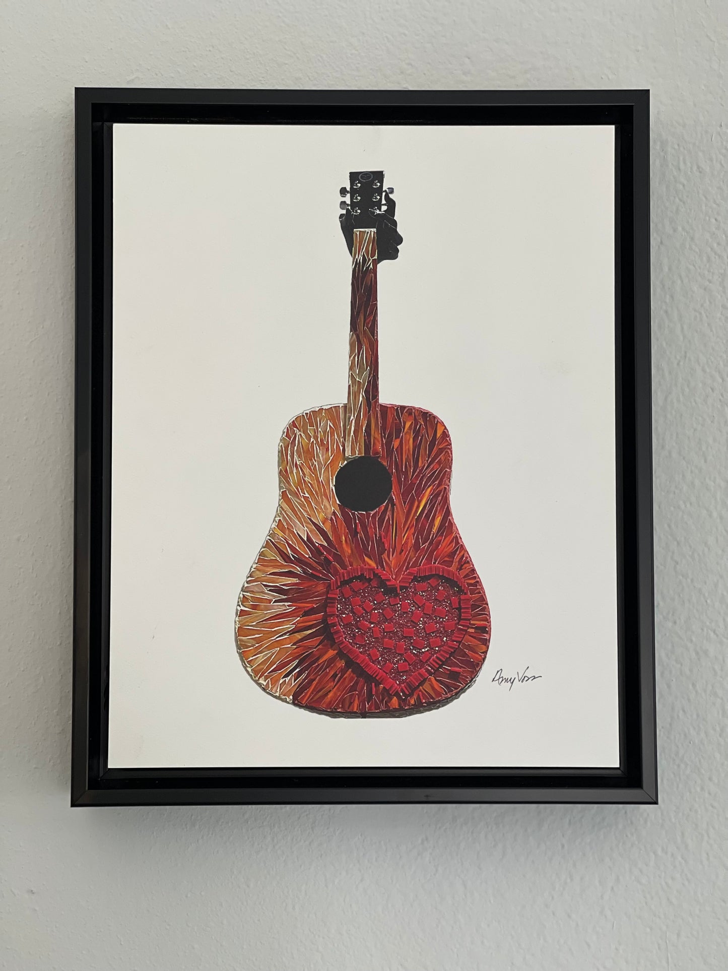 Heart of Glass Print - Framed